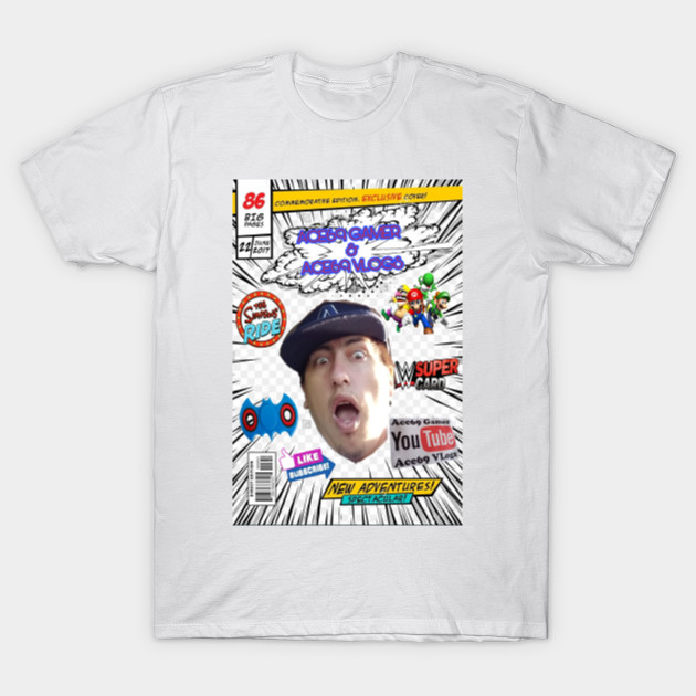 Ace69 Gamer & Ace69 Vlogs 3 T-Shirt-TOZ